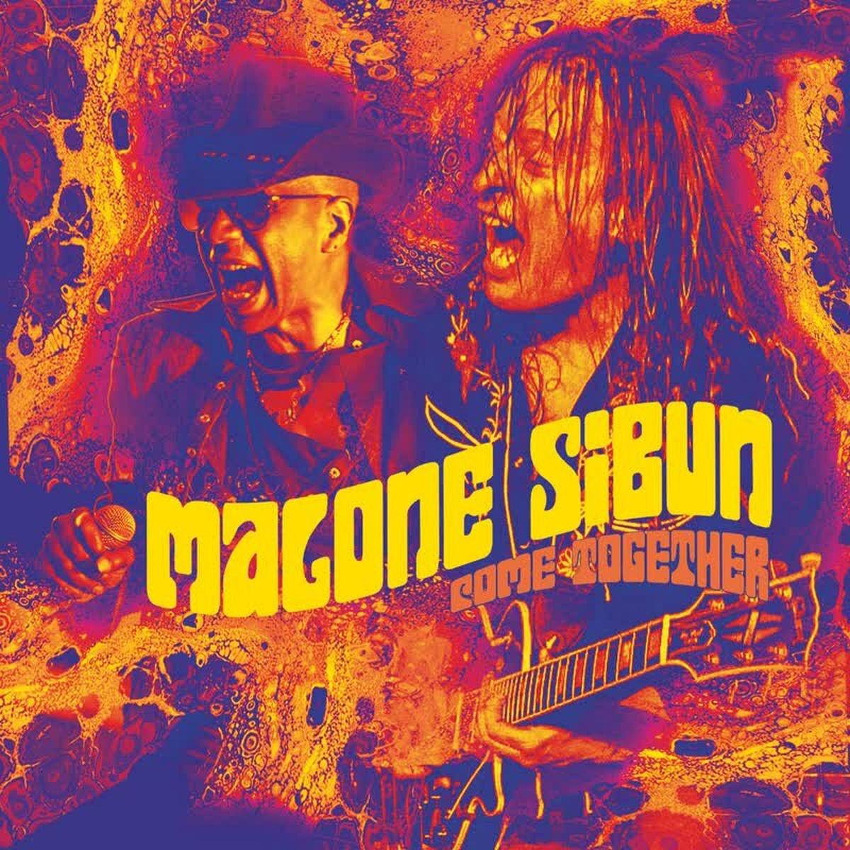 Malone Sibun – Come Together vinyl record cover
