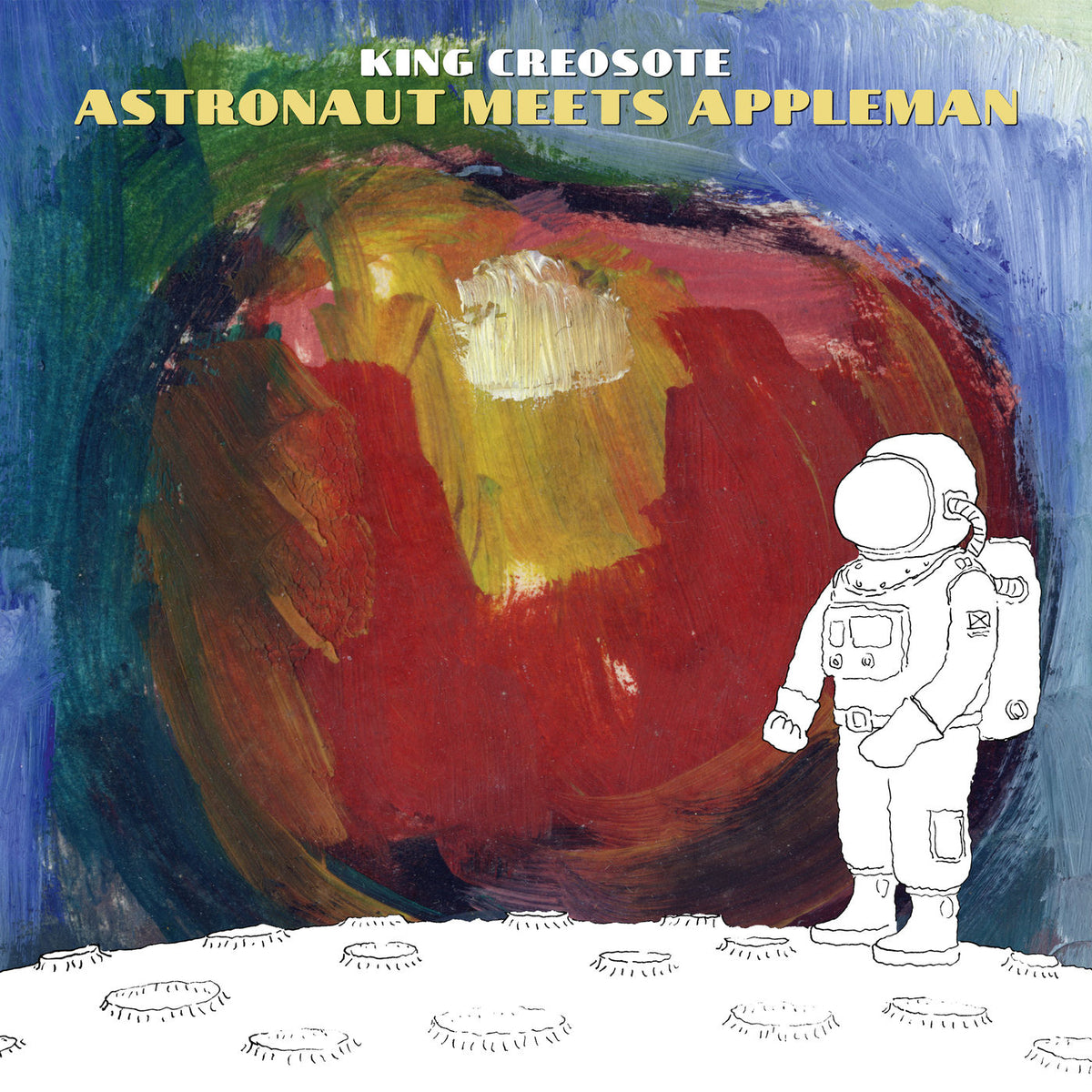 King Creosote – Astronaut Meets Appleman vinyl record cover