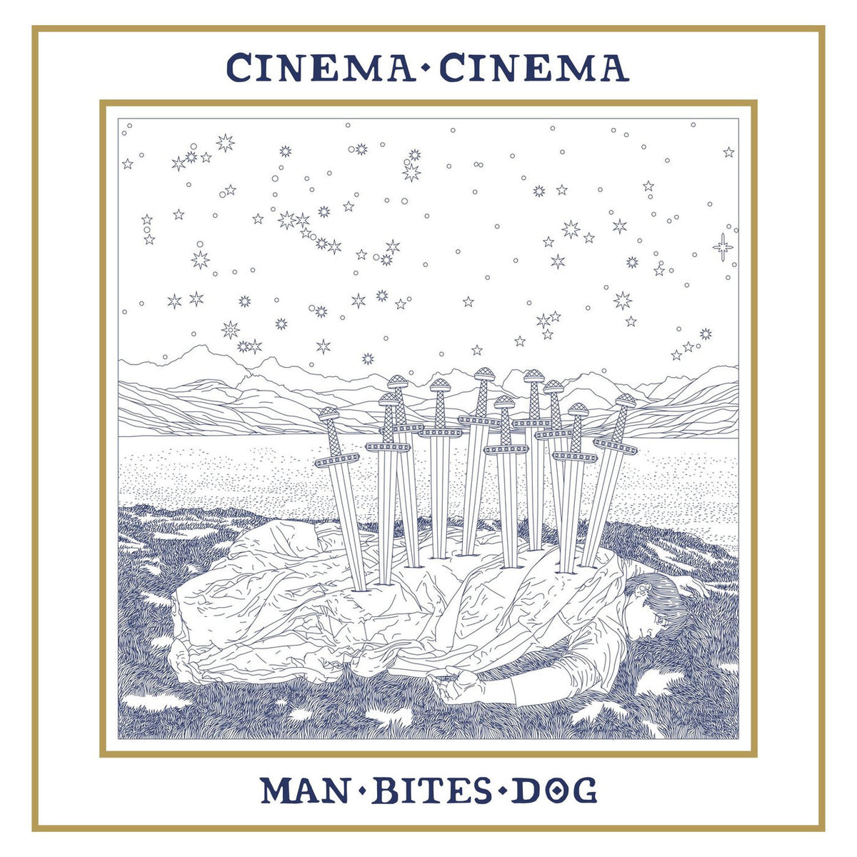 Cinema Cinema – Man Bites Dog vinyl record cover