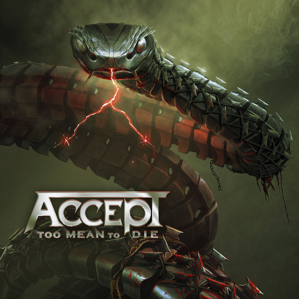 Accept – Too Mean to Die vinyl record cover