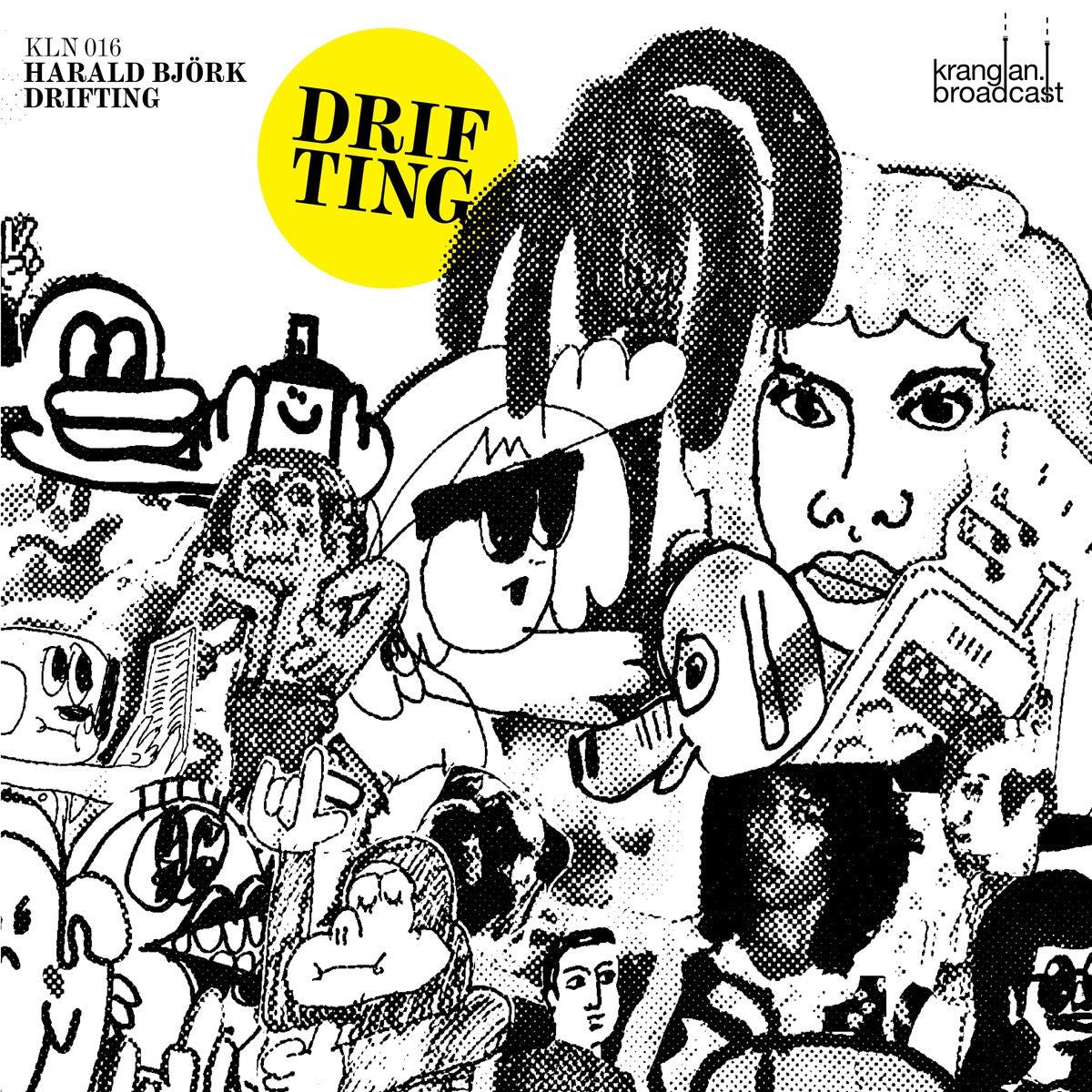 Harald Björk – Drifting vinyl cover