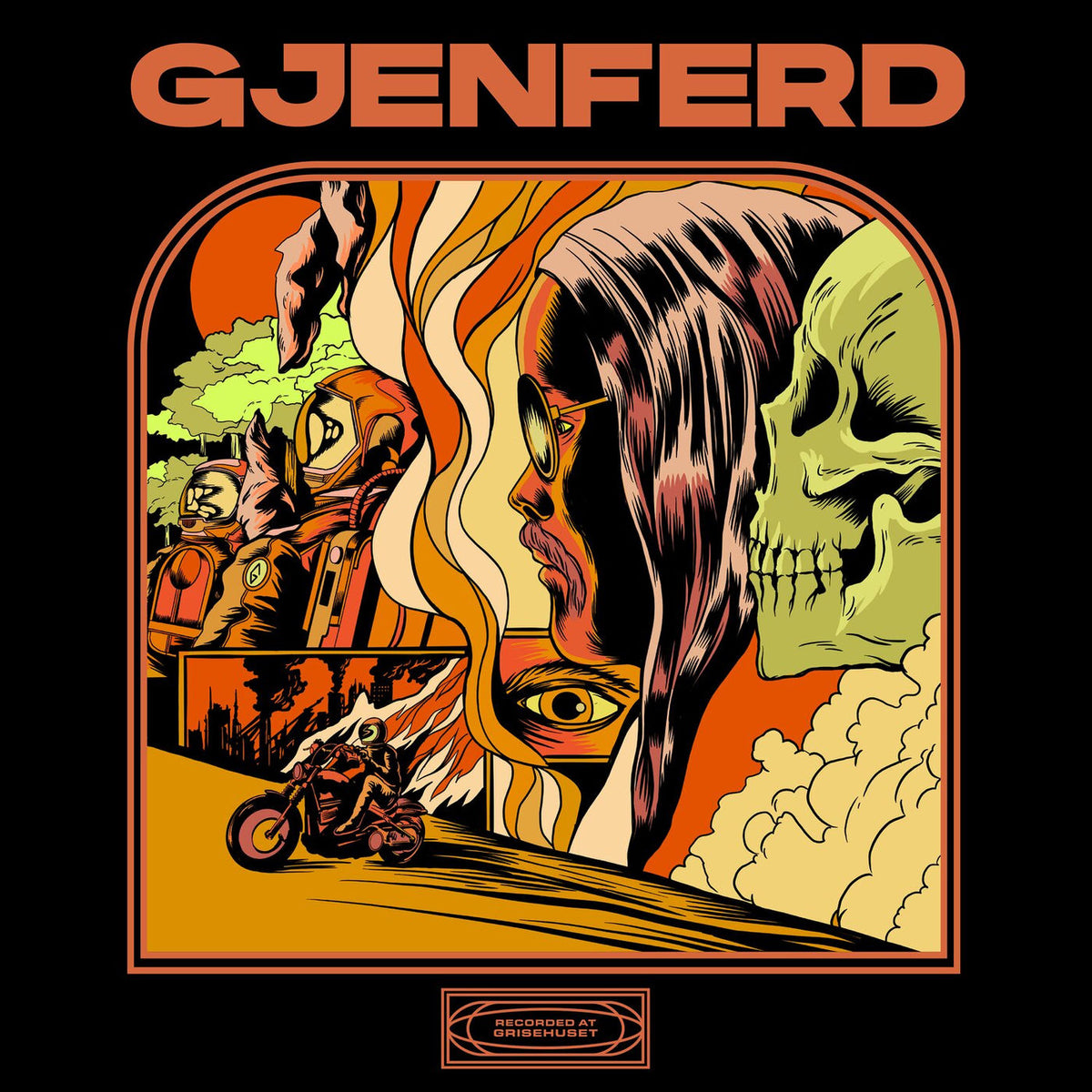 Gjenferd – Gjenferd (Coloured Vinyl) vinyl record cover