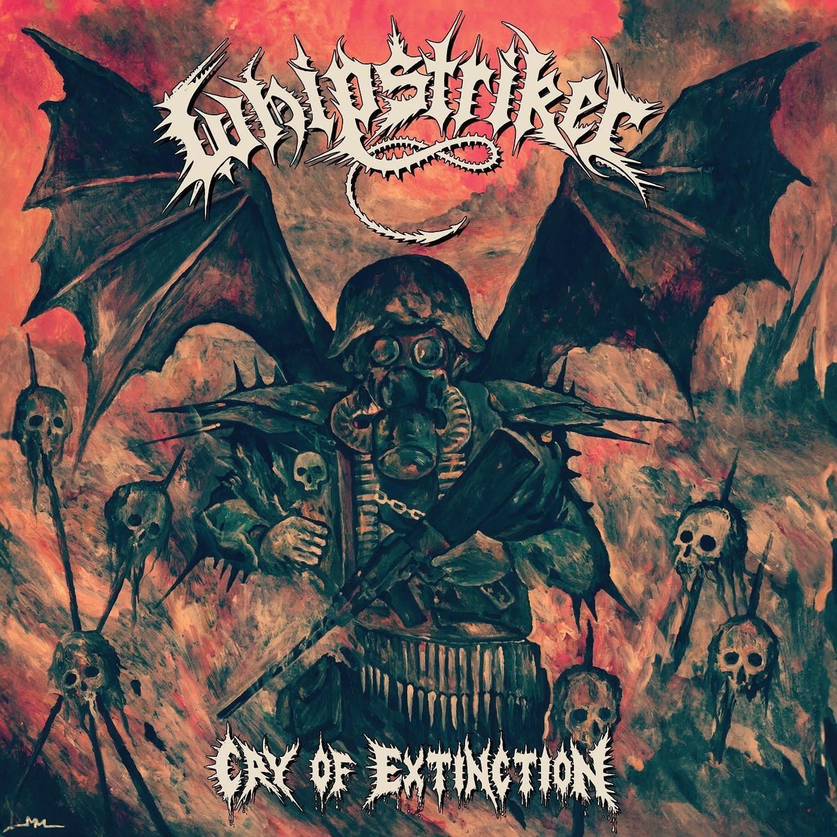 Whipstriker – Cry of Extinction vinyl record cover