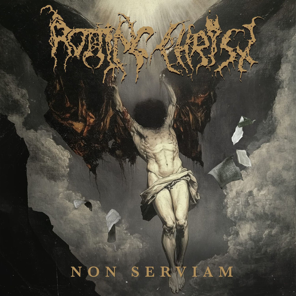 Rotting Christ – Non Serviam vinyl record cover