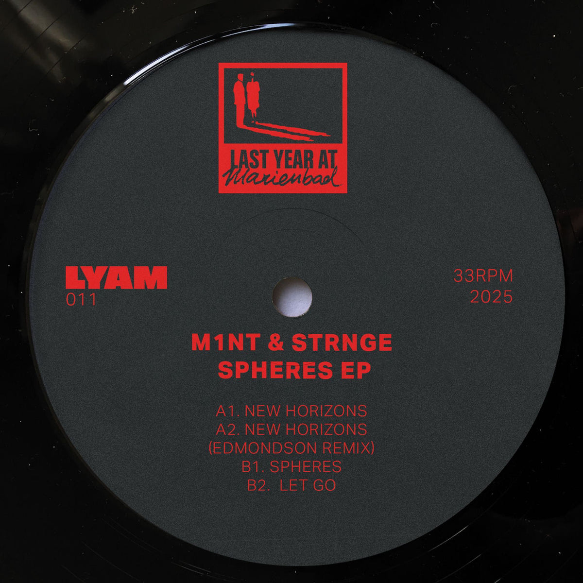 M1NT – Spheres vinyl cover