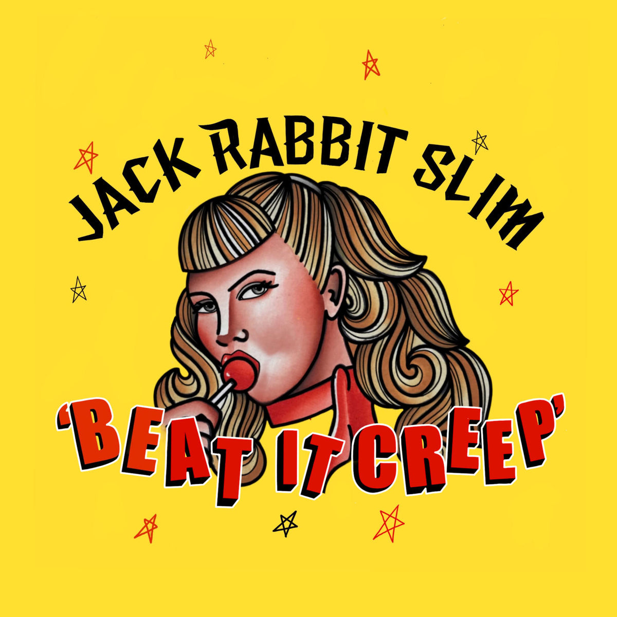 Jack Rabbit Slim – Beat It Creep vinyl cover