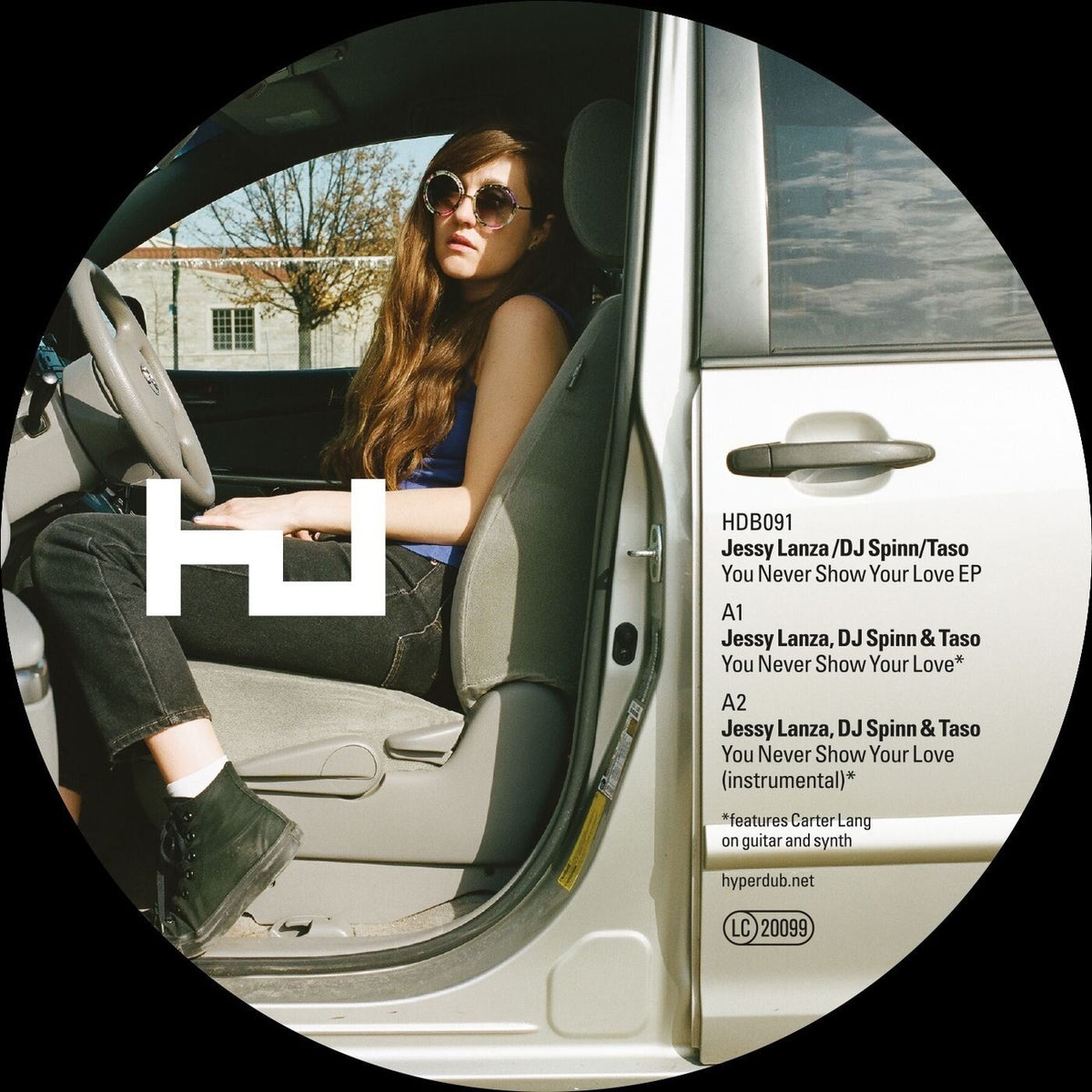 Jessy Lanza – You Never Show Your Love vinyl cover