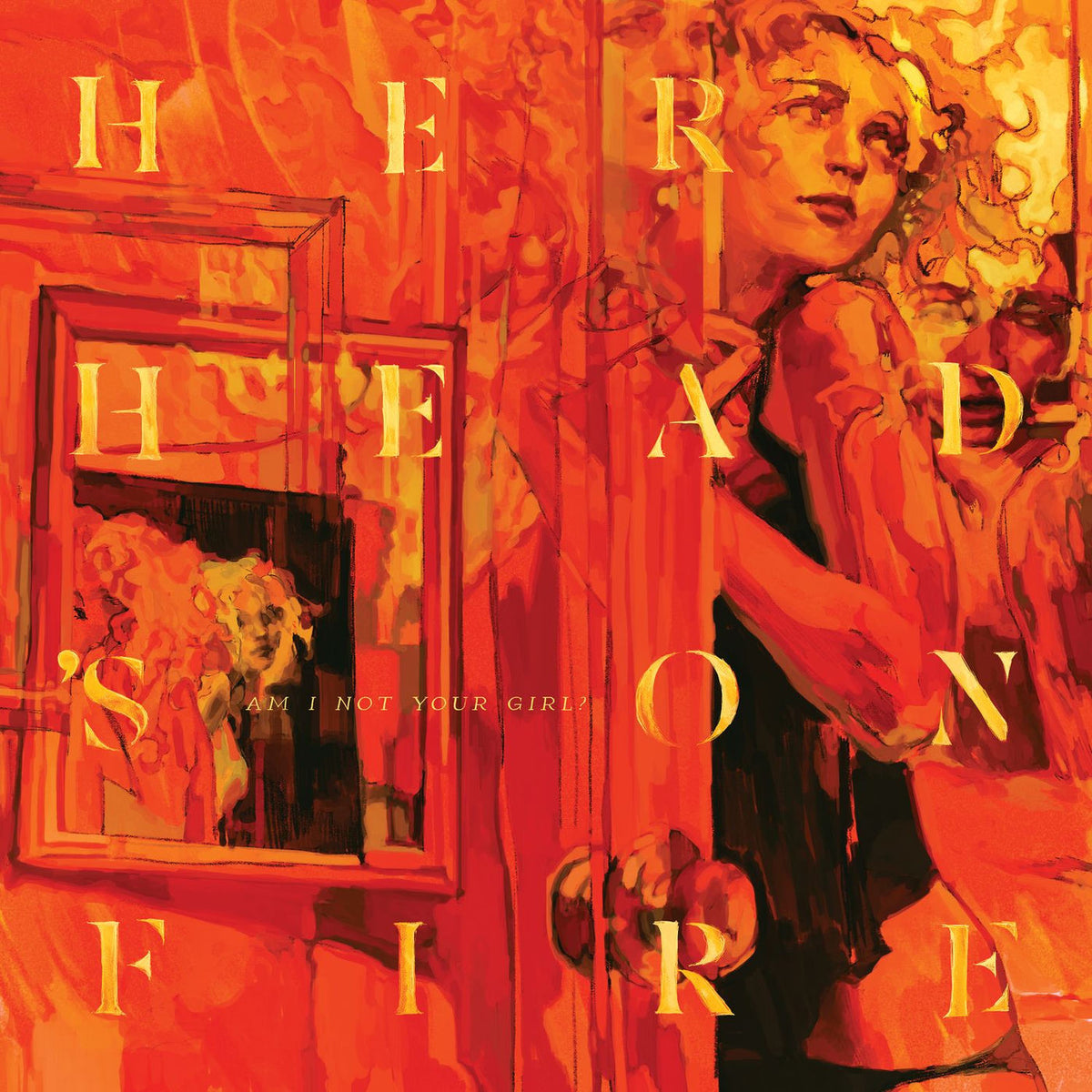 Her Head'S On Fire – Am I Not Your Girl? (Nightmare Swirl Vinyl) vinyl record cover