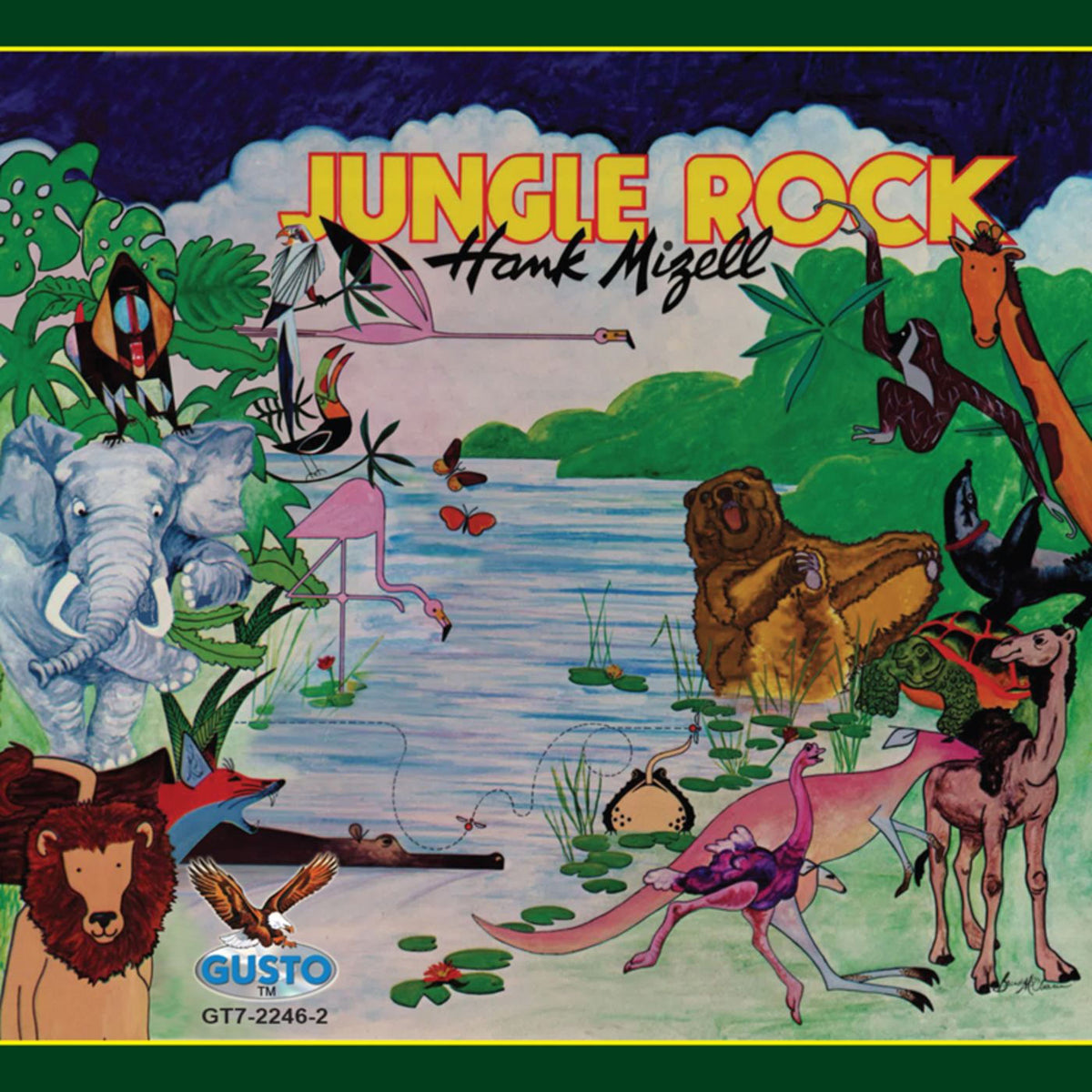 Hank Mizell – Jungle Rock vinyl cover