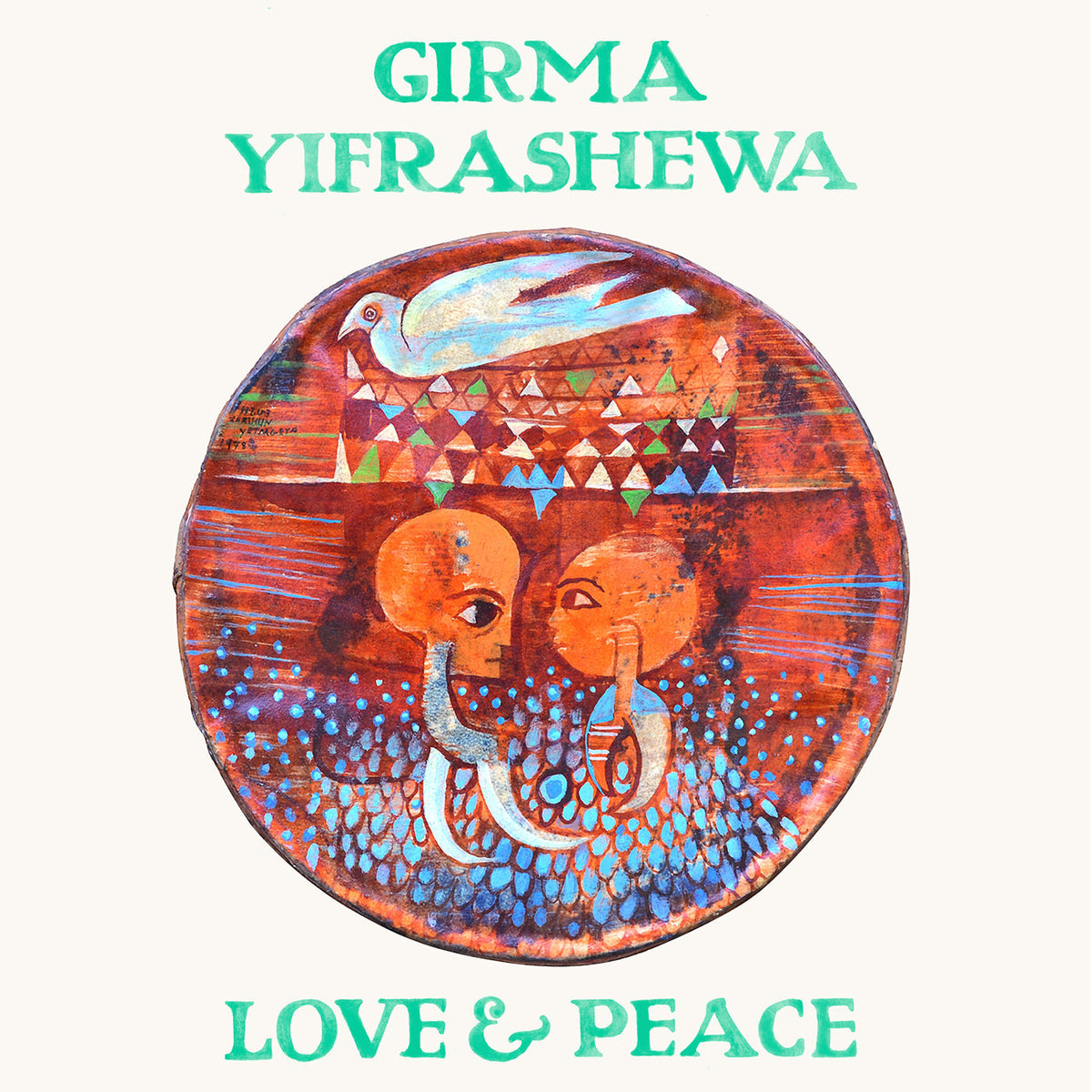 Girma Yifrashewa – Love & Peace vinyl cover