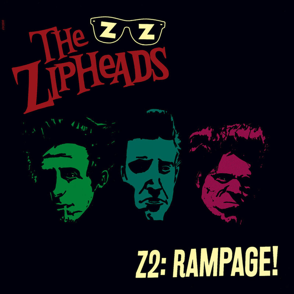 The Zipheads – Z2: Rampage vinyl cover
