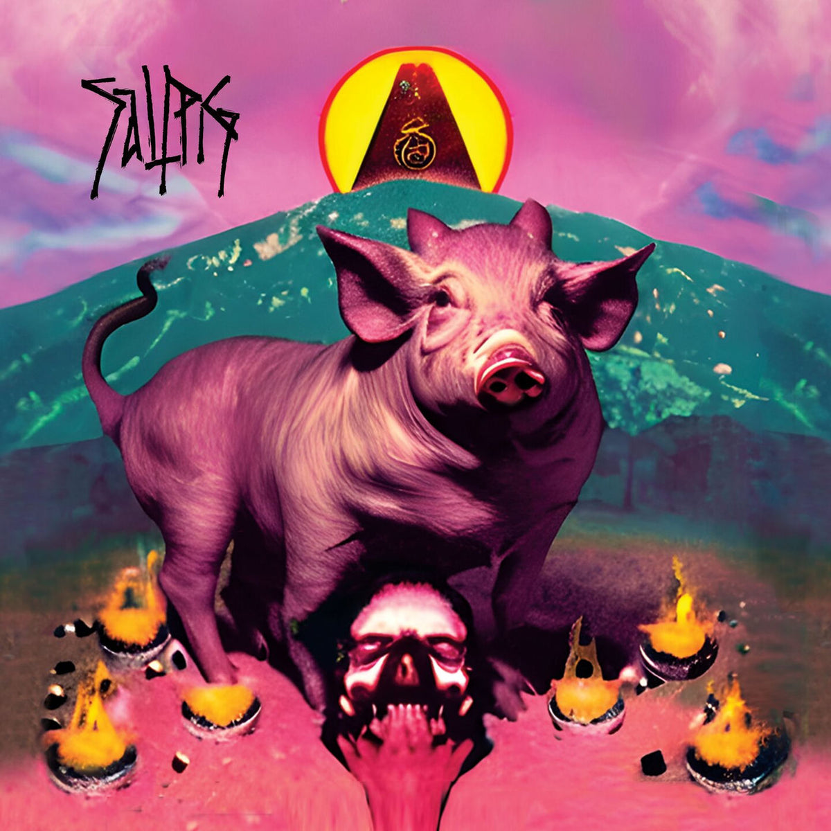Saltpig – Saltpig (Coloured Vinyl) vinyl record cover