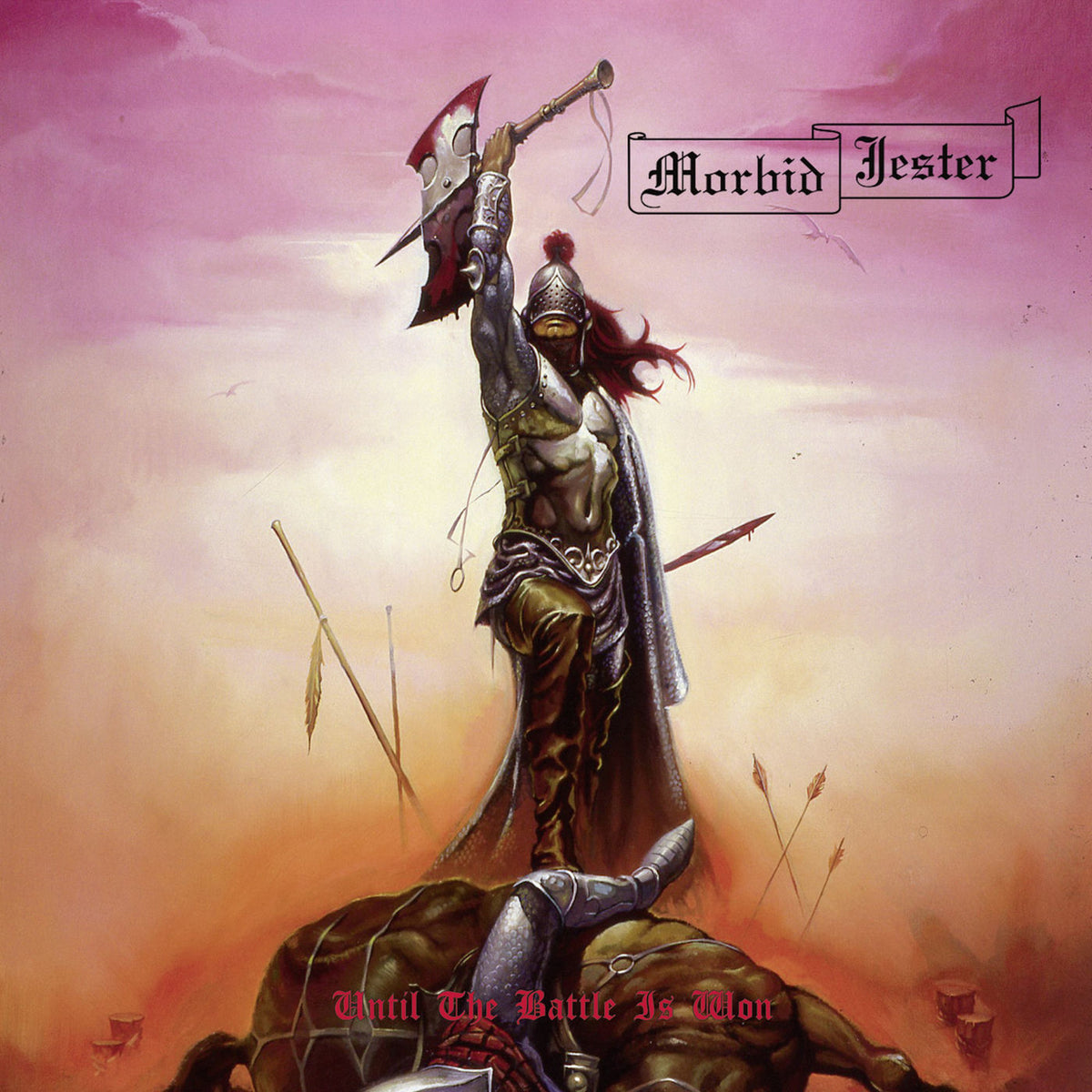 Morbid Jester – Until The Battle Is Won vinyl record cover