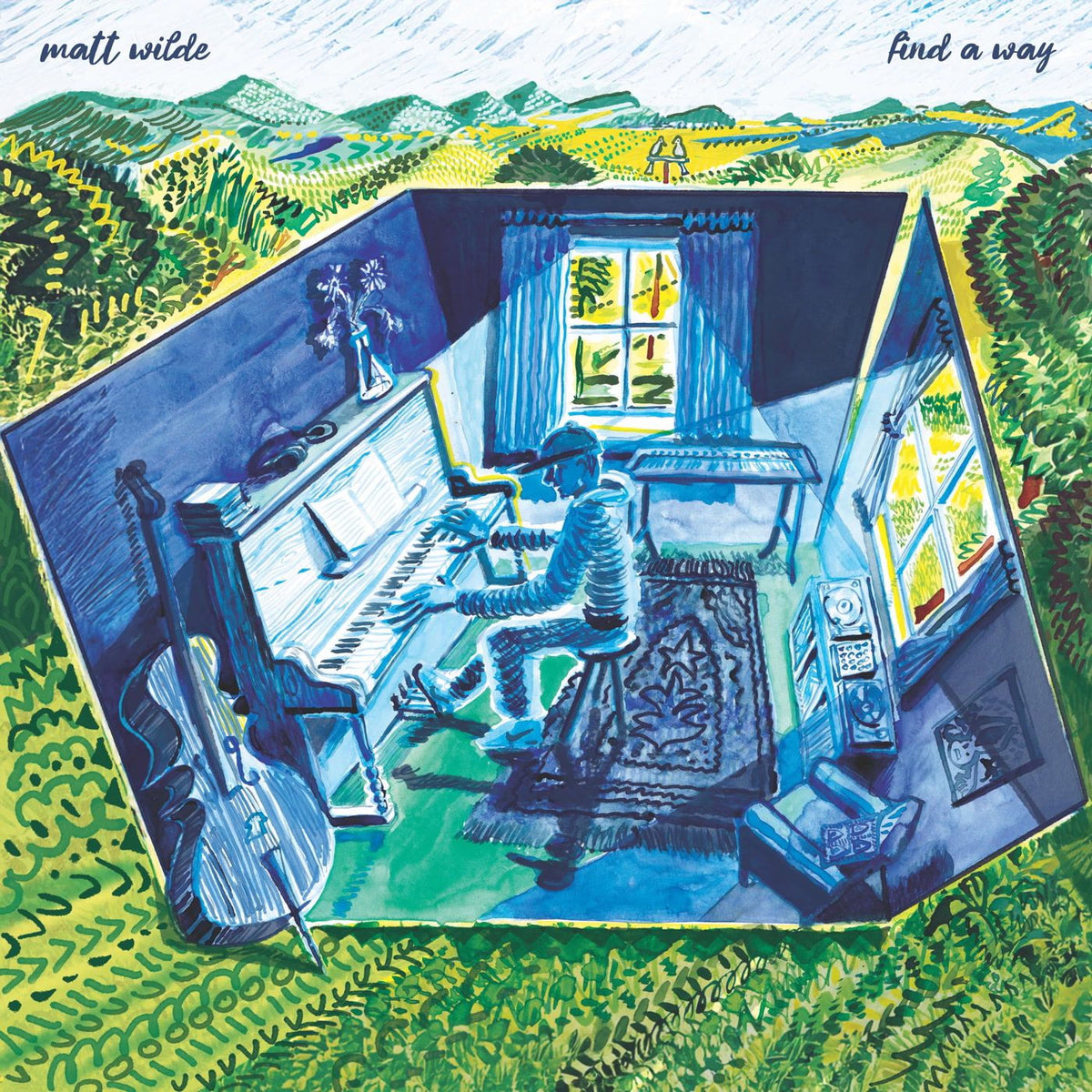 Matt Wilde – Find a Way vinyl record cover