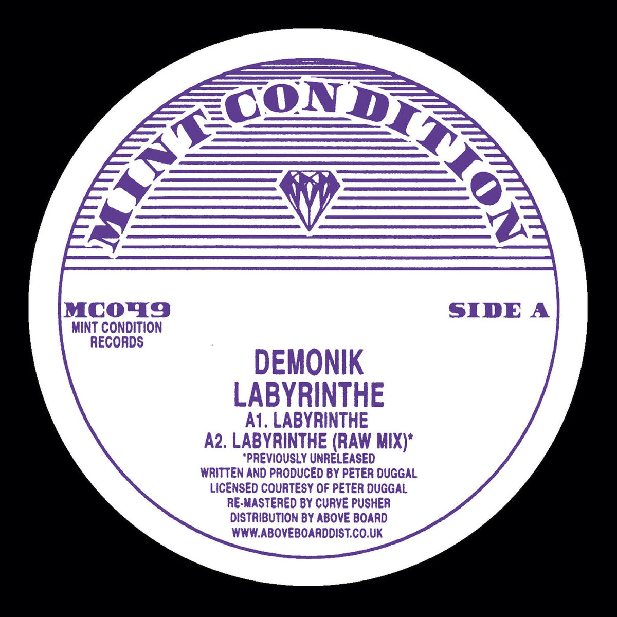 Demonik – Labyrinthe vinyl record cover