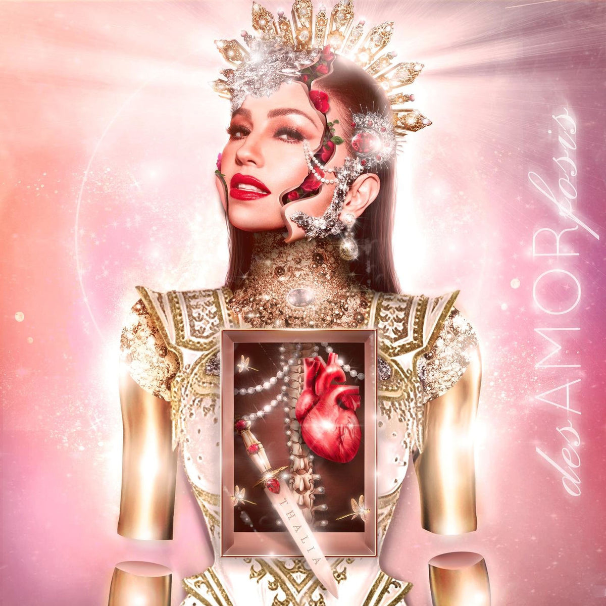 Thalia – Desamorfosis (Crystal Clear Vinyl) vinyl record cover