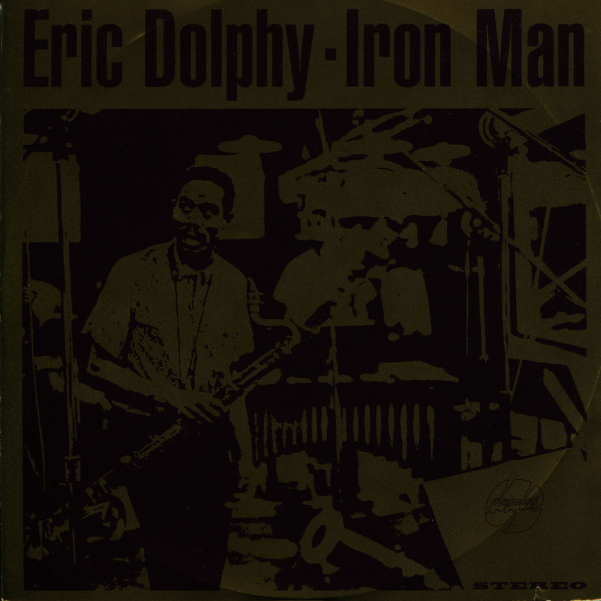 Eric Dolphy – Iron man vinyl record cover