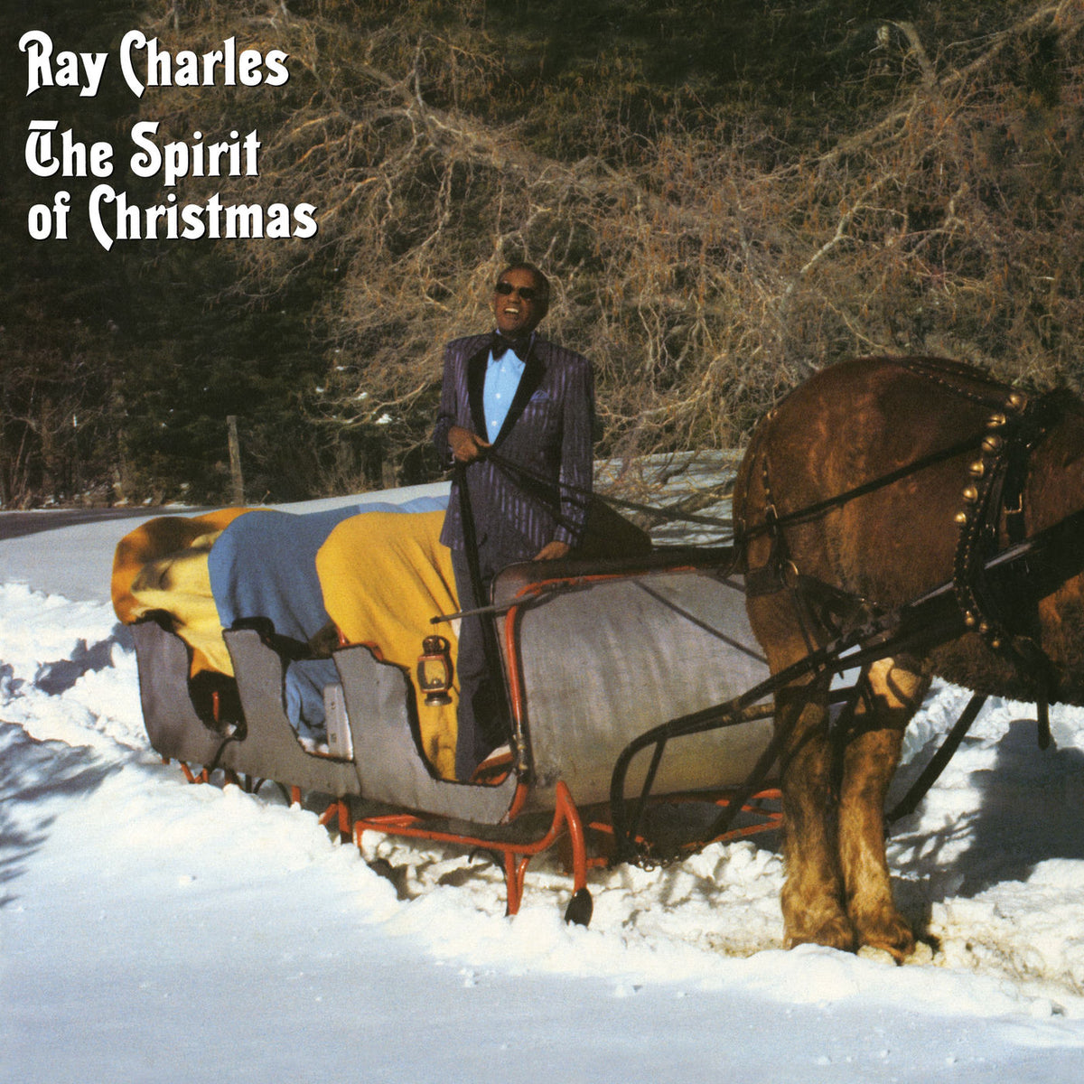 Ray Charles – The Spirit of Christmas vinyl record cover