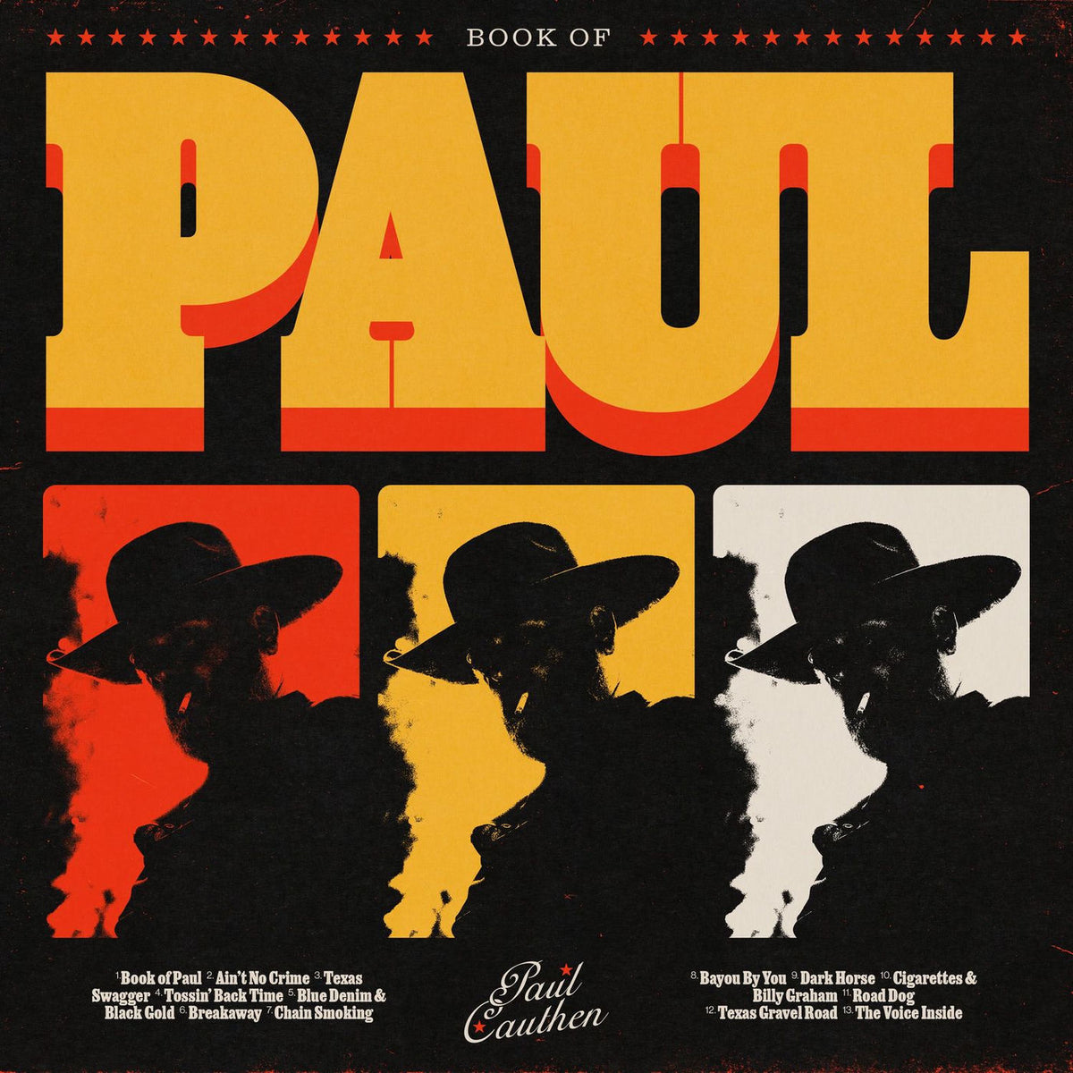 Paul Cauthen – Book of Paul vinyl record cover