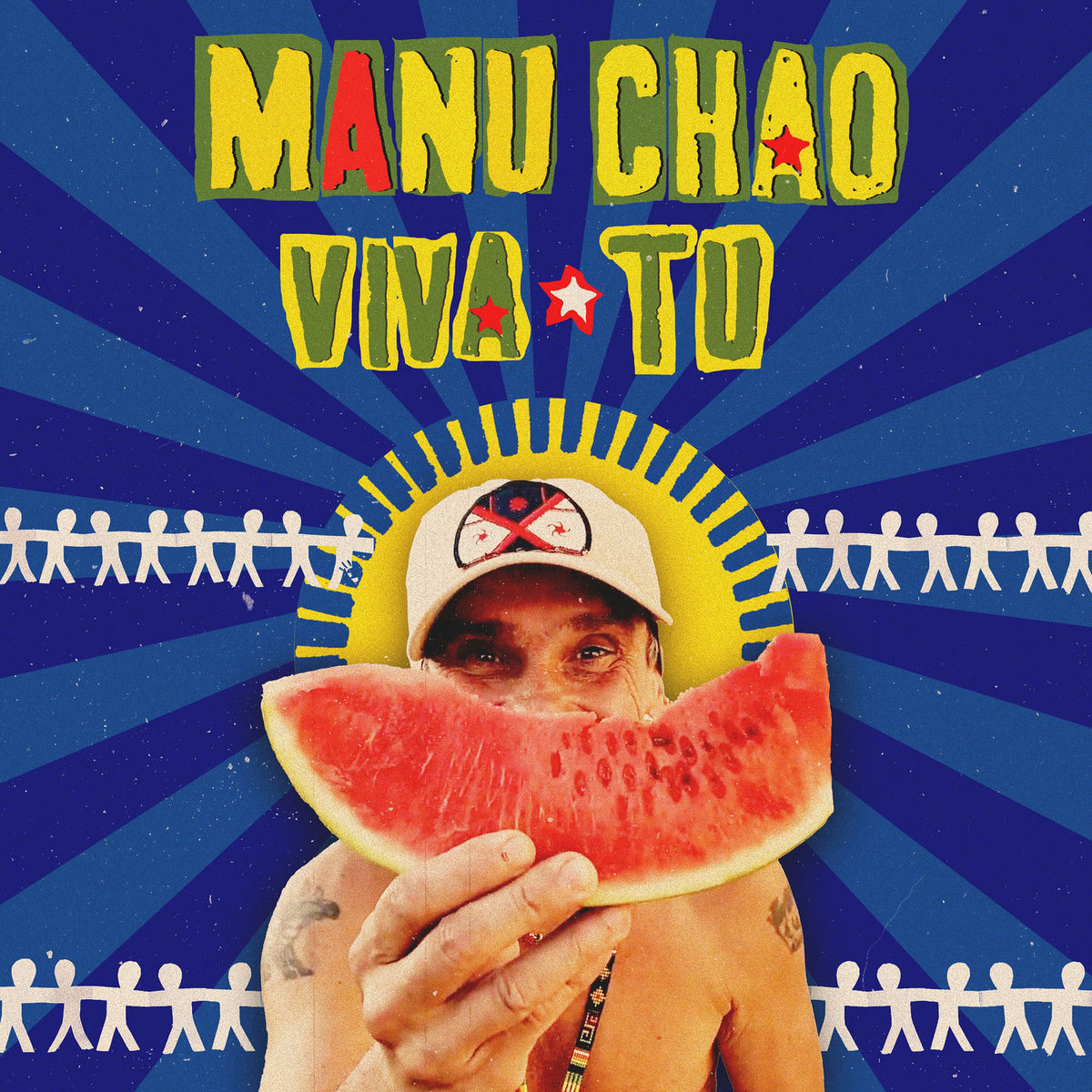 Manu Chao – Viva Tu vinyl record cover