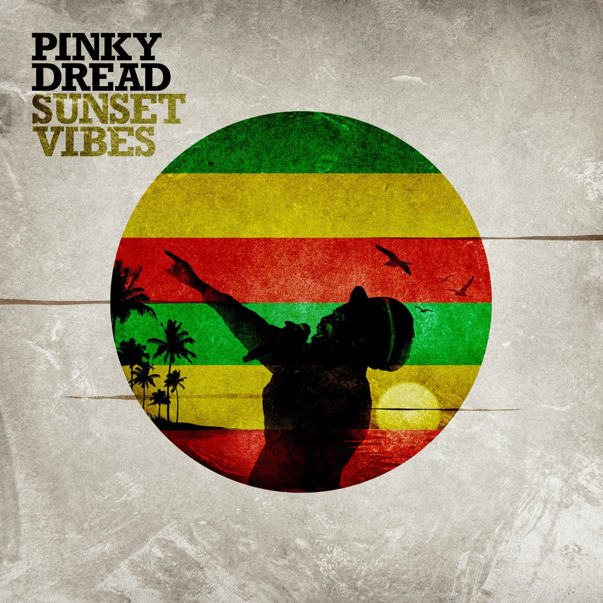 Pinky Dread – Sunset Vibes vinyl record cover