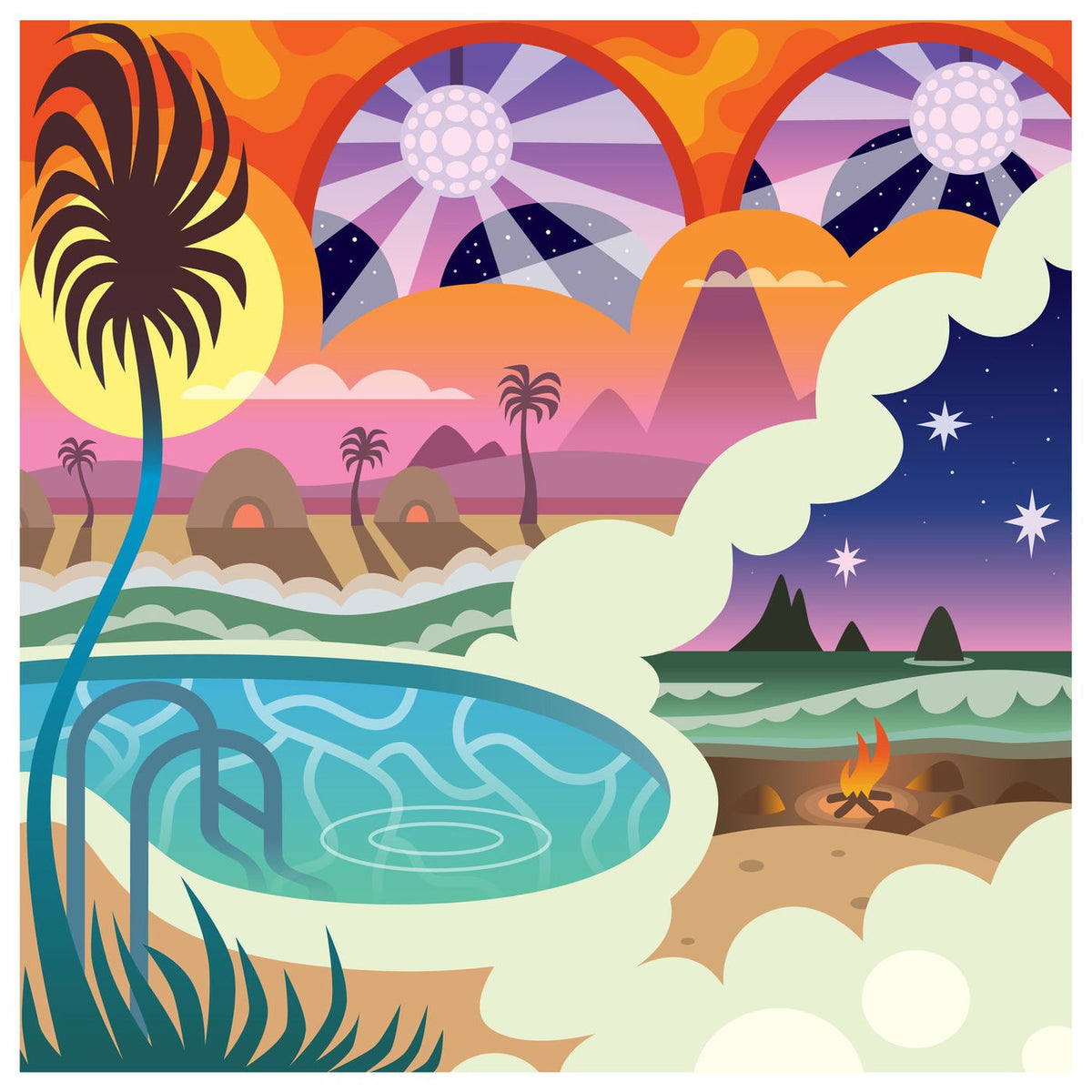 Seahawks – Island Visions vinyl record cover