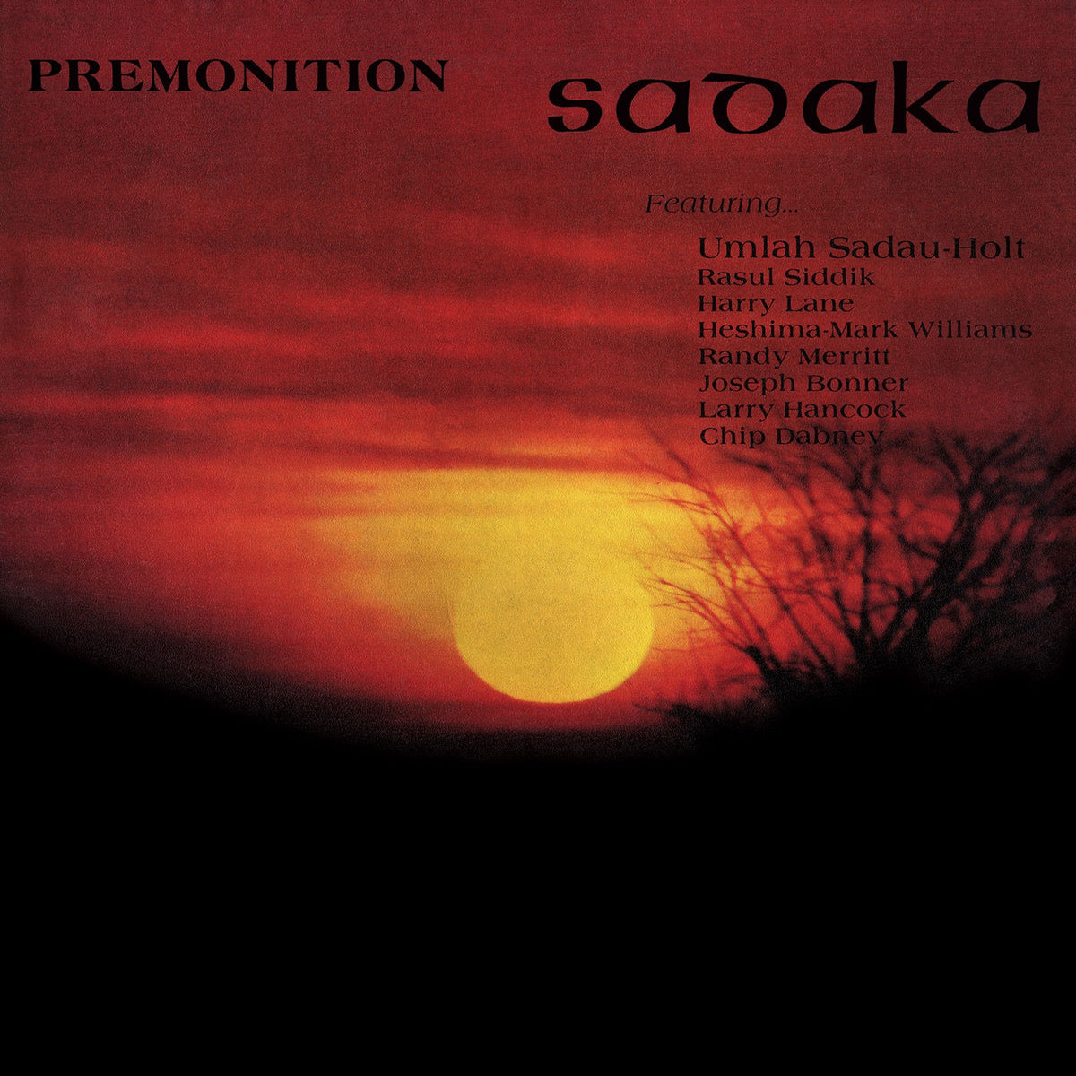 Sadaka – Premonition vinyl record cover