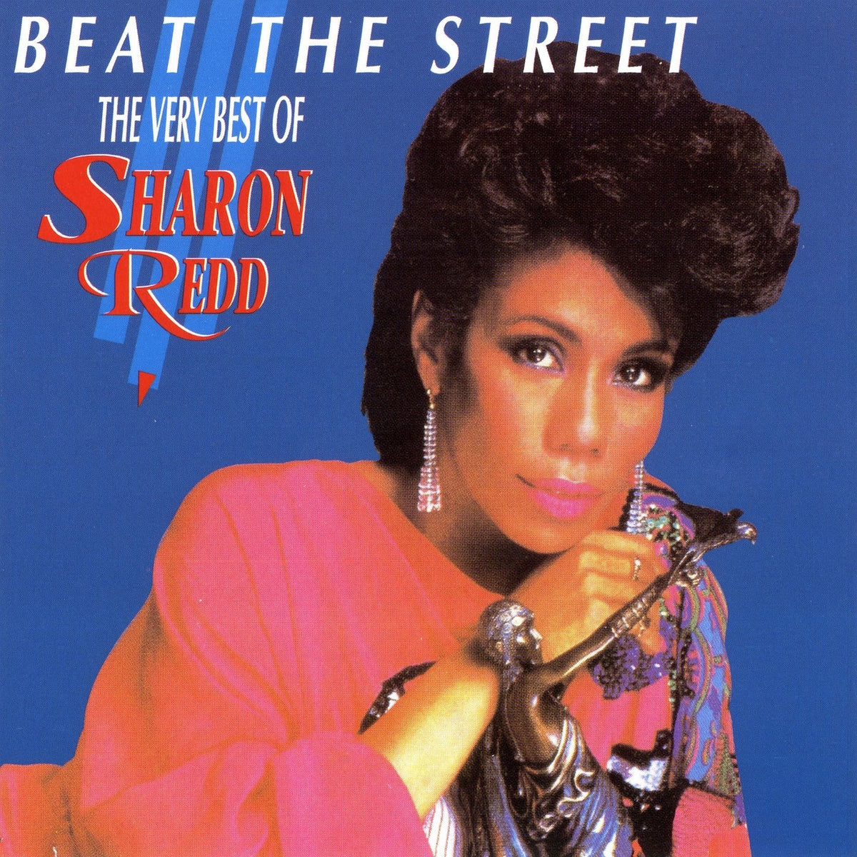Sharon Redd – Beat The Street The Very Best Of (Blue & Pink with Swirl 2Vinyl 160g) vinyl record cover
