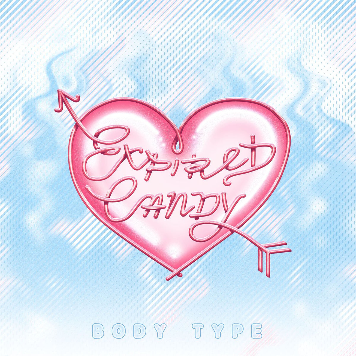 Body Type – Expired Candy (Blue Jelly Bean Vinyl) vinyl record cover