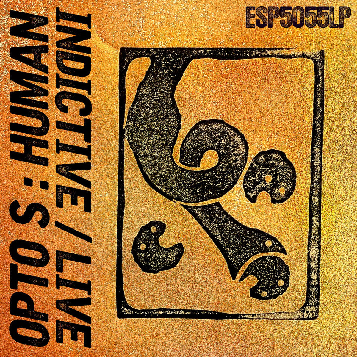 Opto S – Human Indictive / Live vinyl record cover