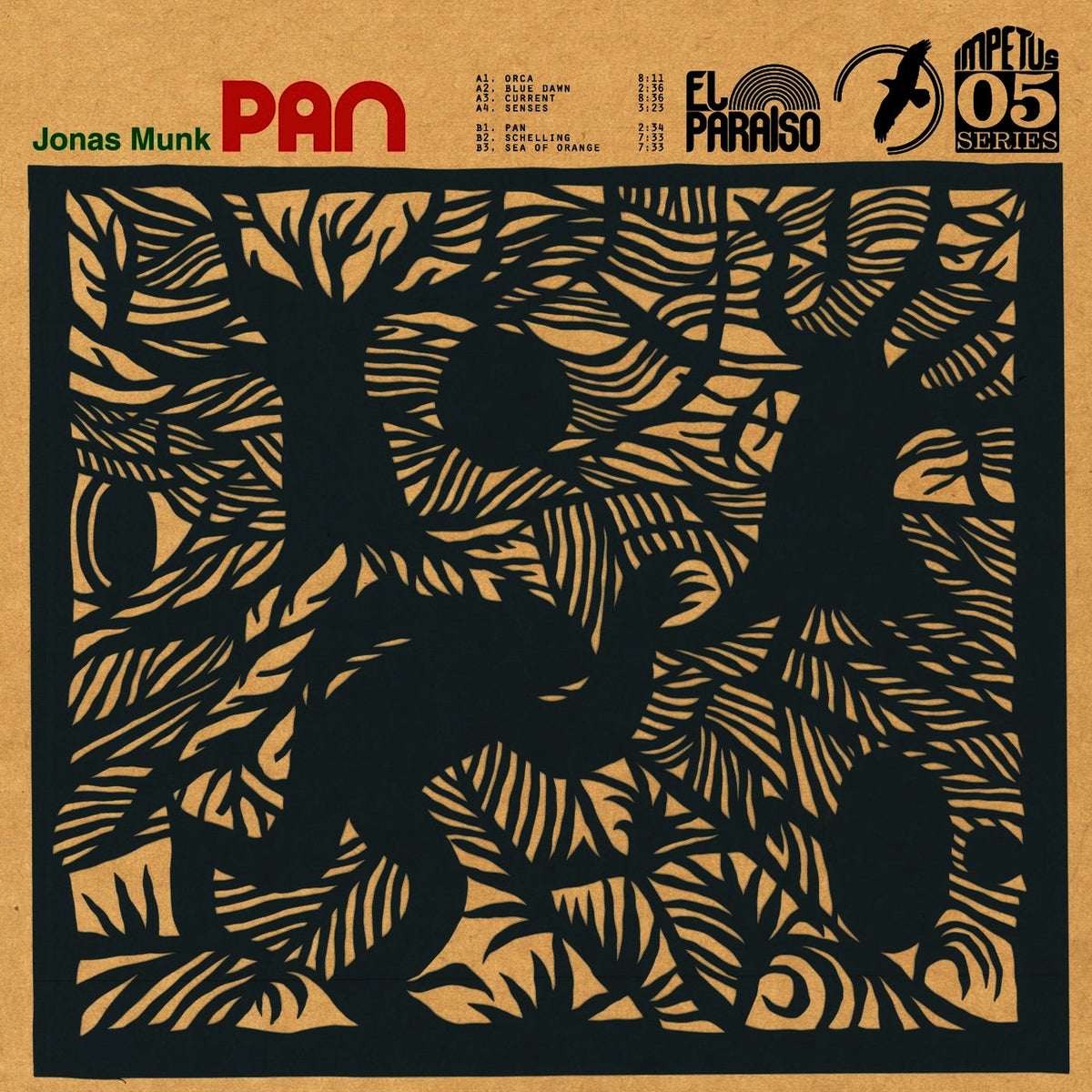 Jonas Munk – Pan vinyl cover