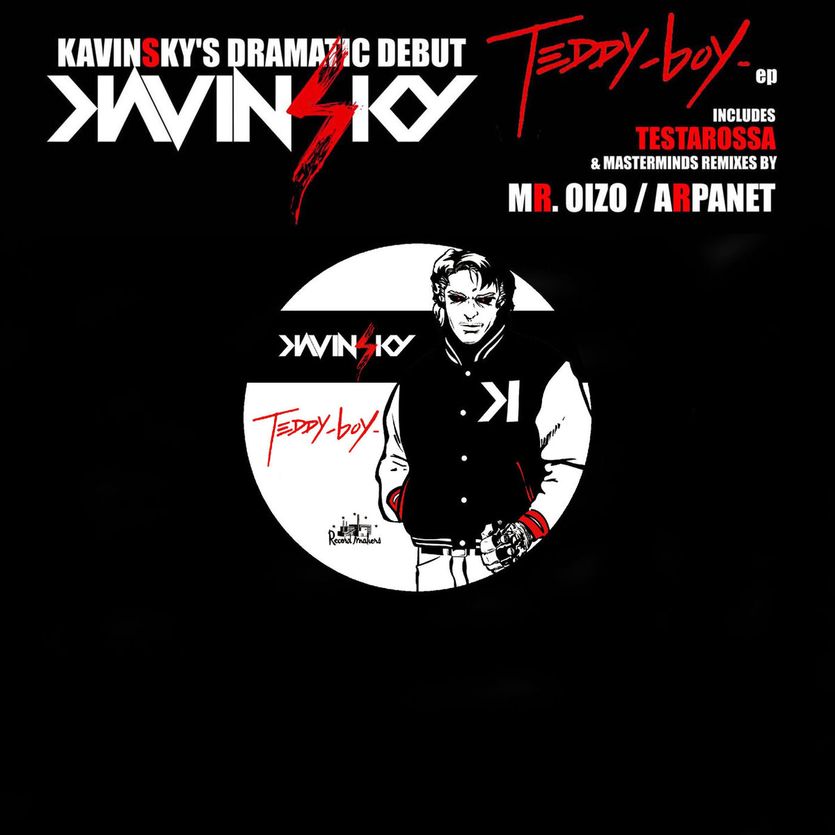Kavinsky – Teddy Boy vinyl cover