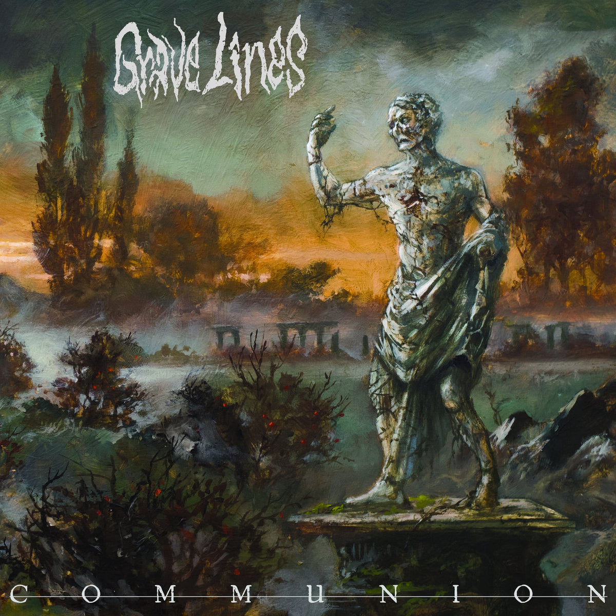 Grave Lines – Communion vinyl record cover