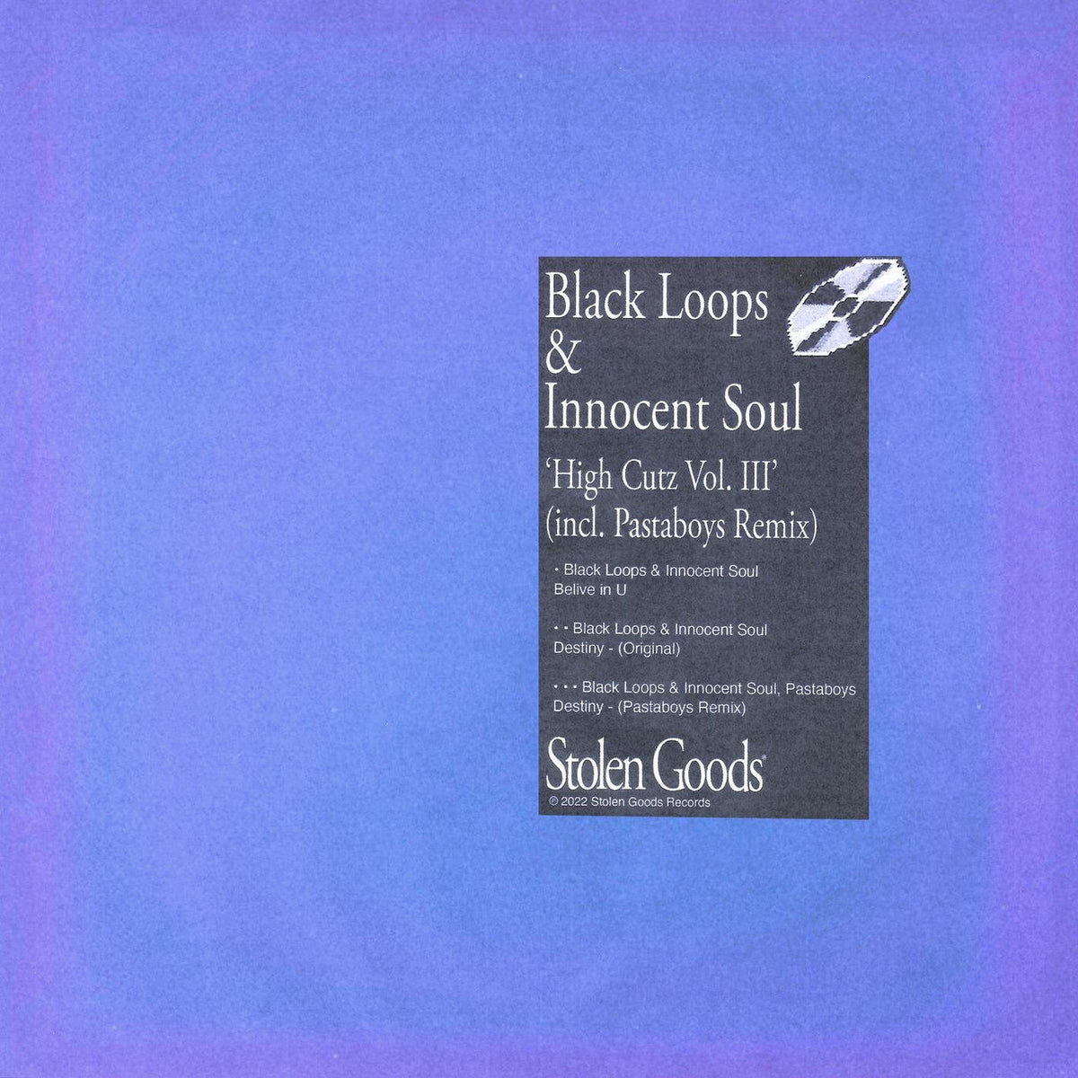 Black Loops – High Cutz Vol. III vinyl cover