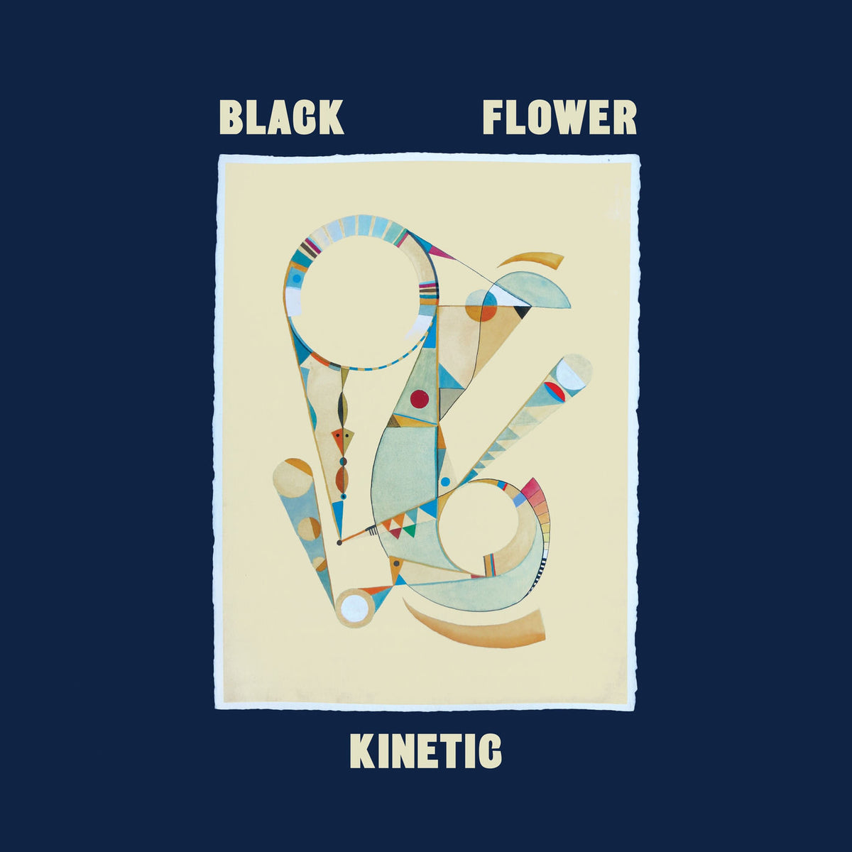 Black Flower – Kinetic vinyl record cover