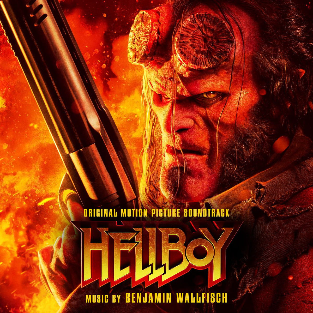Benjamin Wallfisch – Hellboy (Original Motion Picture Soundtrack) vinyl record cover
