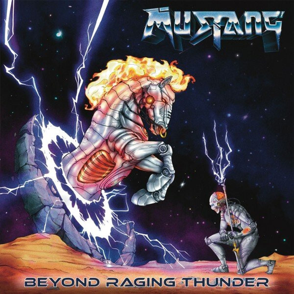 Mustang – Beyond Raging Thunder vinyl record cover