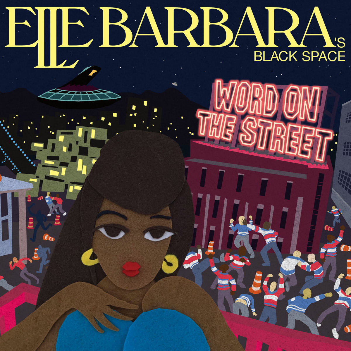 Elle Barbara – Word On the Street vinyl record cover