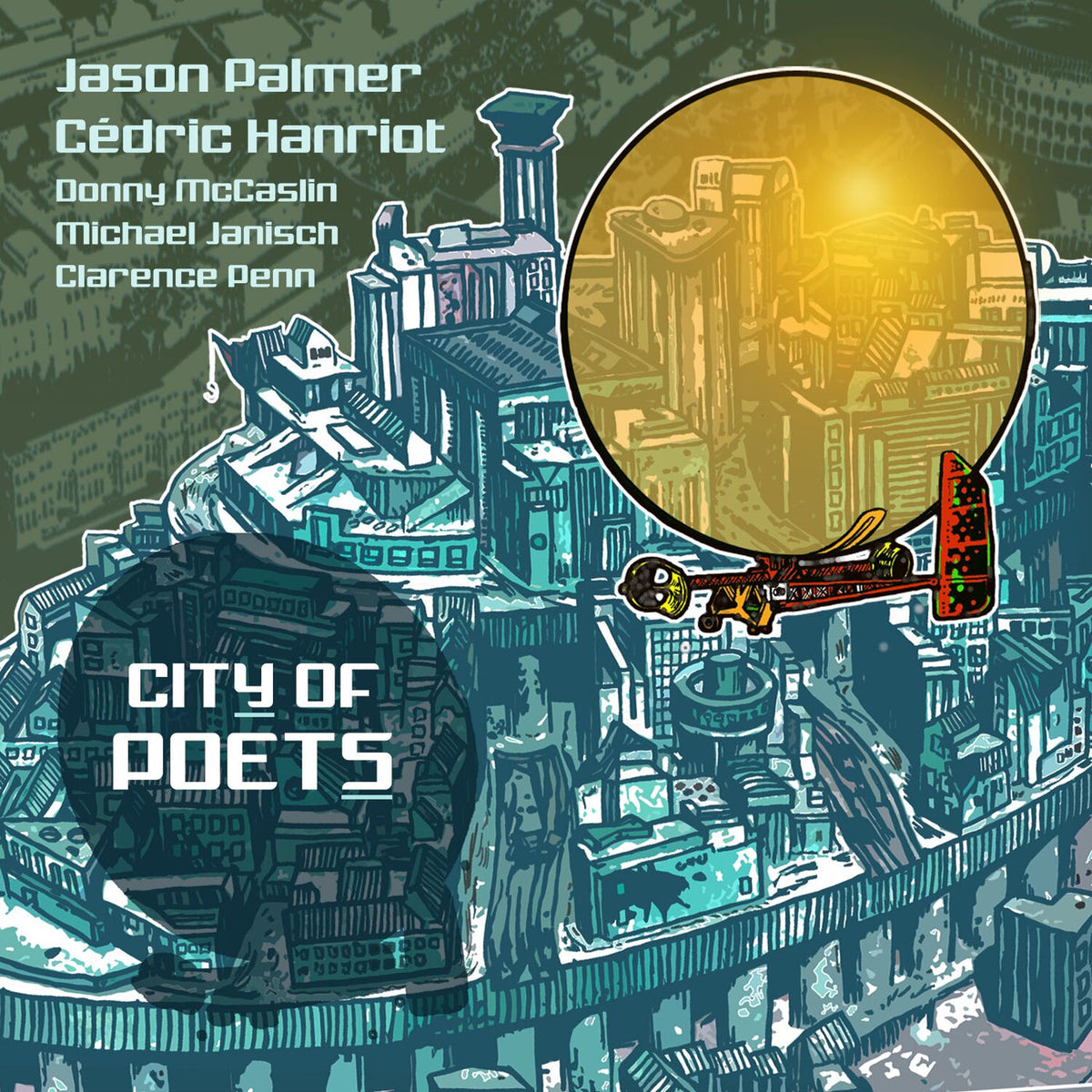 Jason Palmer – City of Poets vinyl cover