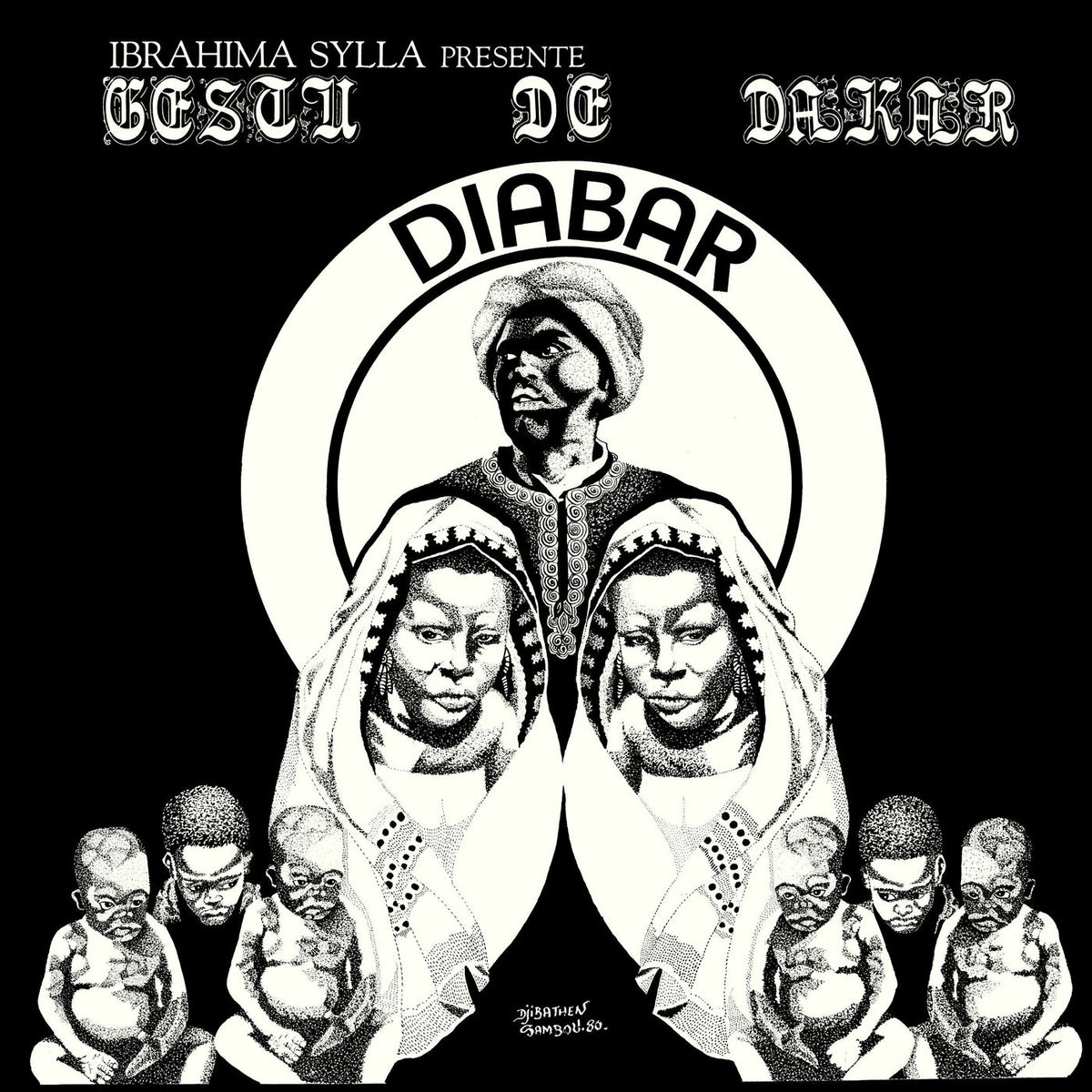 Gestu De Dakar – Diabar vinyl record cover