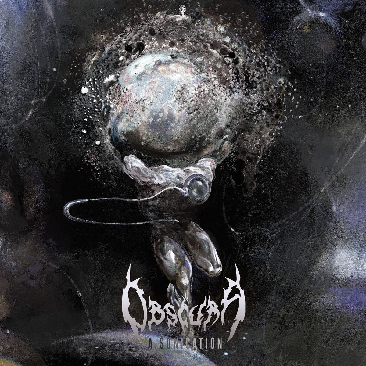Obscura – Sonication (SILVER VINYL) vinyl record cover