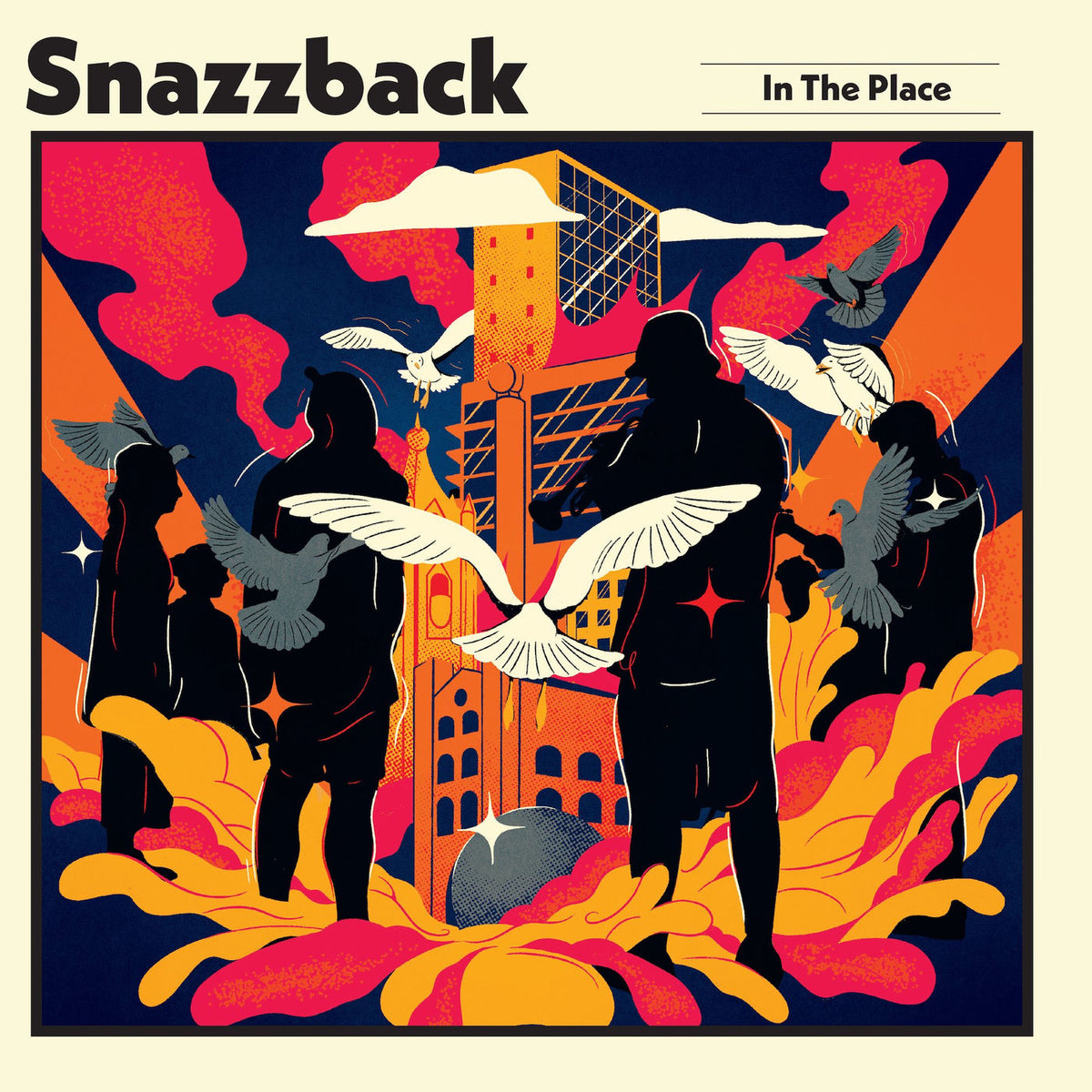 Snazzback – In The Place vinyl record cover