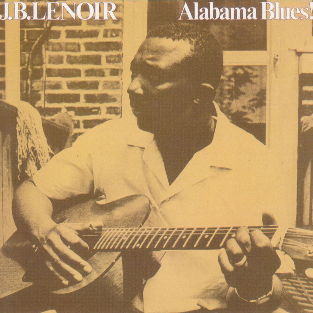 J.B. Lenoir – Alabama Blues! vinyl cover