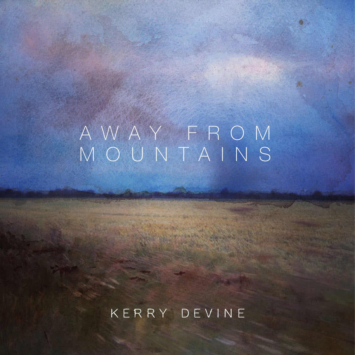 Kerry Devine – Away from Mountains vinyl record cover