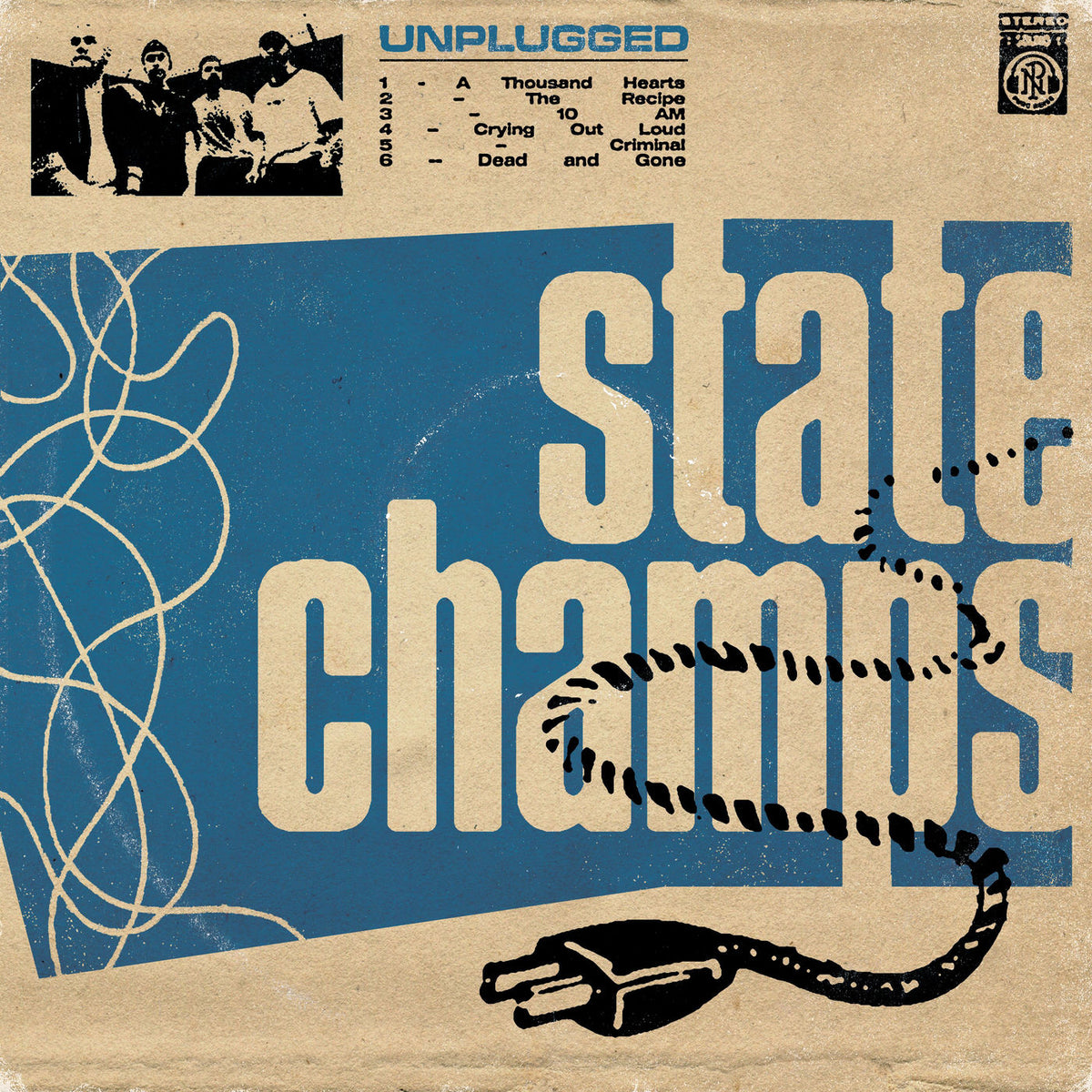 State Champs – Unplugged vinyl cover