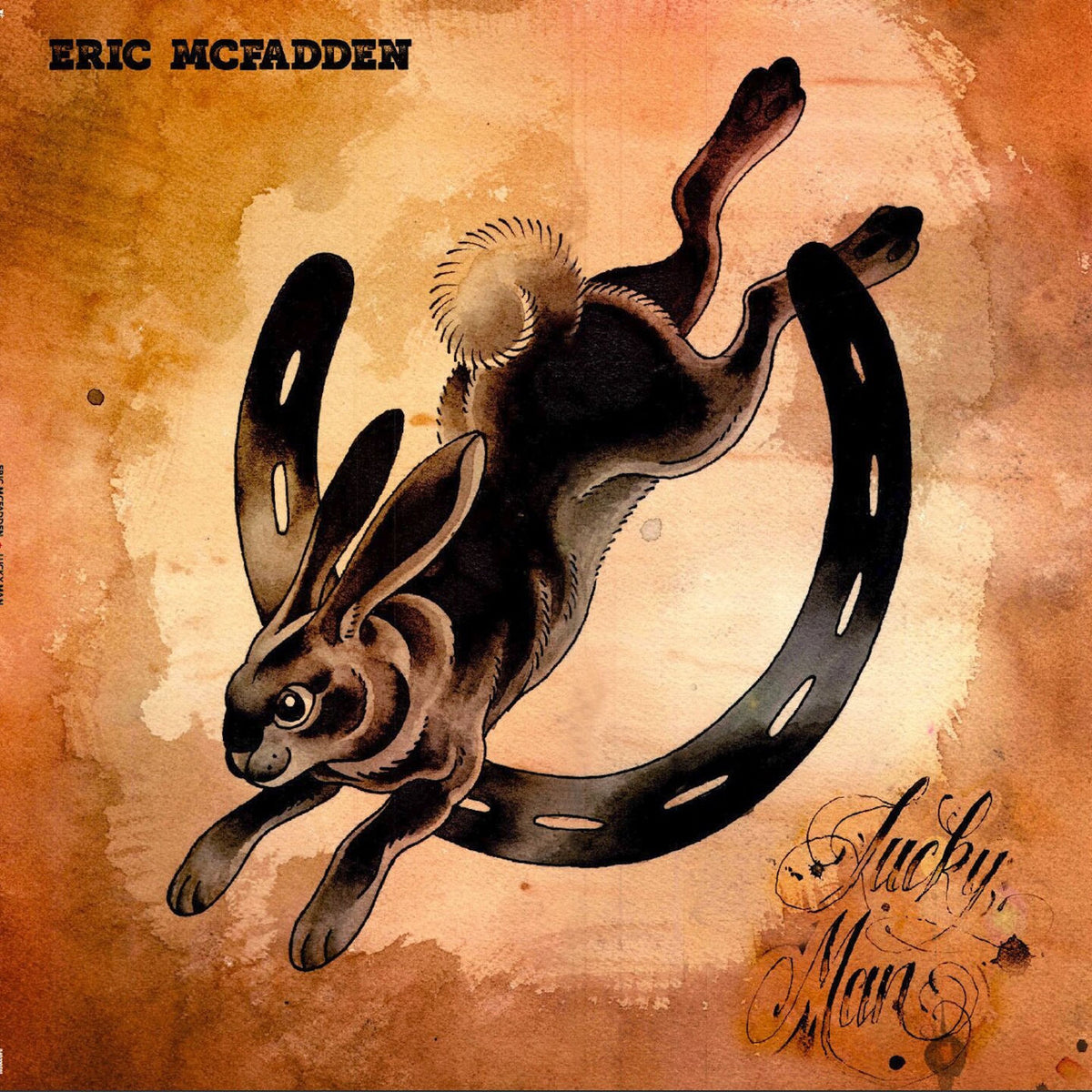 Eric McFadden – LUCKY MAN vinyl cover