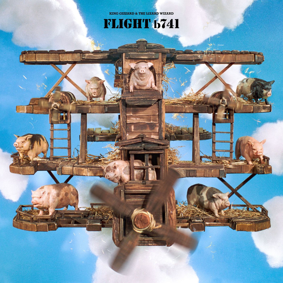 King Gizzard & The Lizard Wizard – Flight B741 (DELUXE) vinyl record cover
