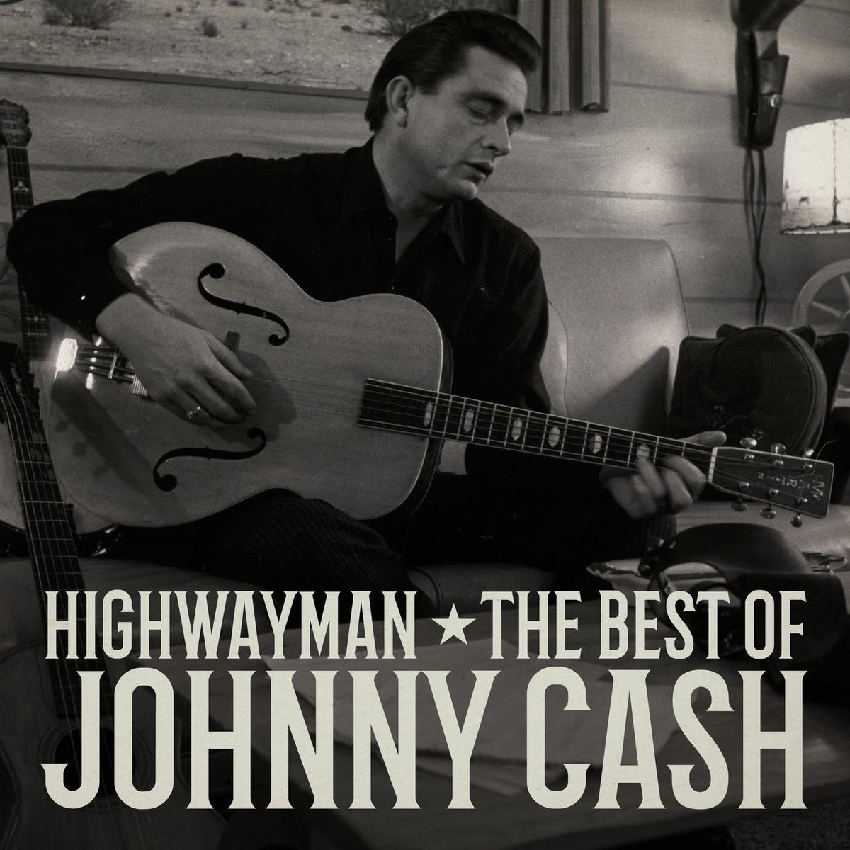 Johnny Cash – The Best of Johnny Cash vinyl record cover
