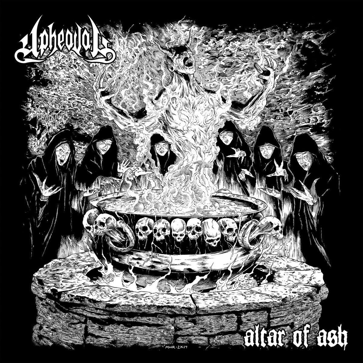 Upheaval – Altar of Ash vinyl record cover