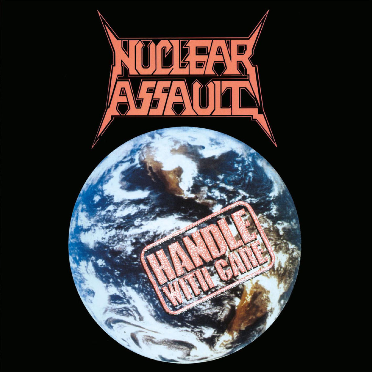 Nuclear Assault – Handle With Care vinyl record cover